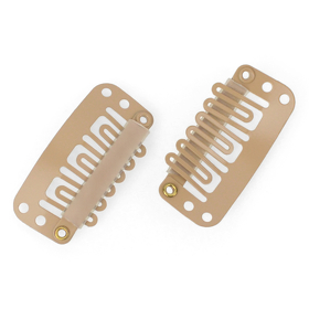 CLIP mittelgroß L Beige