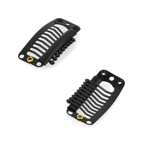 CLIP mittelgroß N Schwarz