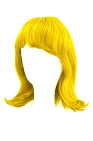 PERUKA ŻÓŁTA SYNTETYCZNA