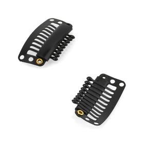 CLIP mittelgroß 9F2 Schwarz