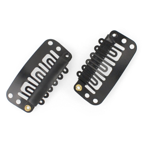 CLIP mittelgroß L Schwarz