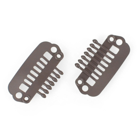 Clip klein S, dunkelbraun