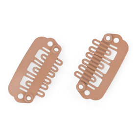 Clip klein M, hellbraun